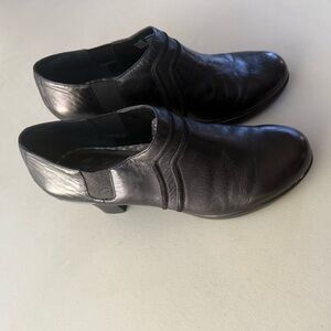 Dansko Black Leather Ankle Boots Size 42 10.5/11